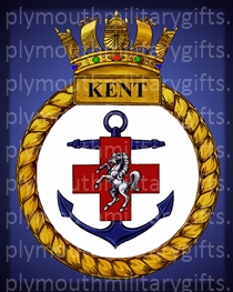 HMS Kent (new) Magnet